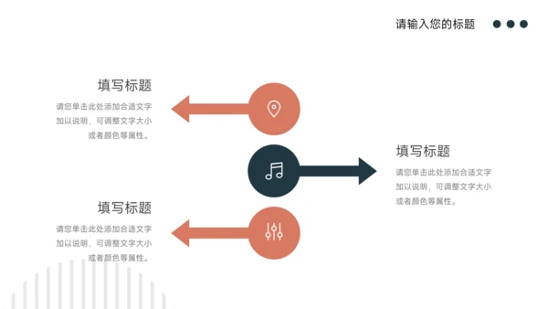 橙色扁平欧美风保险行业汇报PPT模板