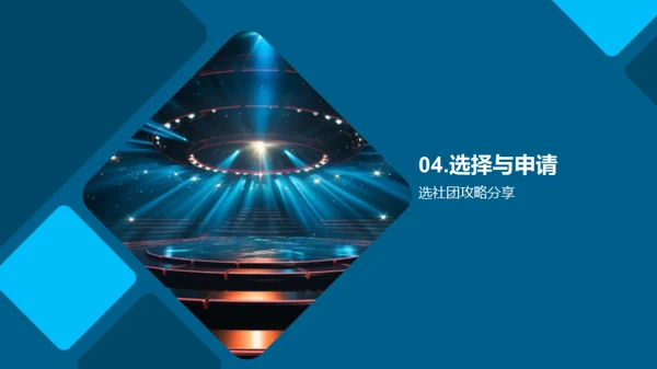 社团活动，我们的舞台