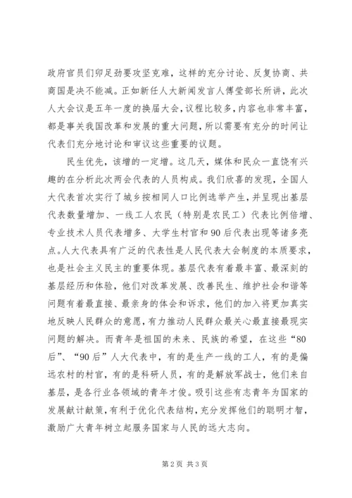 学习两会精神心得感想.docx