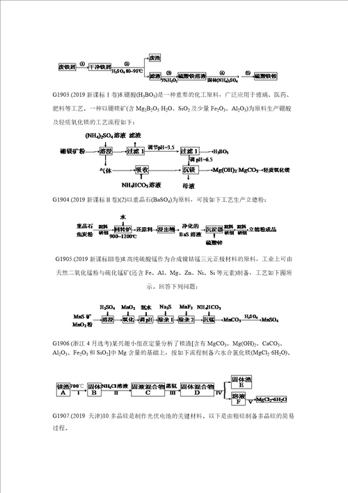 高考化学模拟试题命题宝典