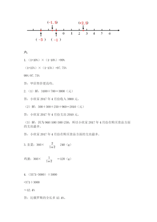 辽宁省【小升初】小升初数学试卷及答案【名师系列】.docx