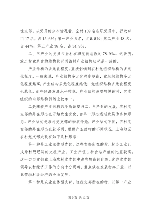 现代化与农村党支部建设思考.docx