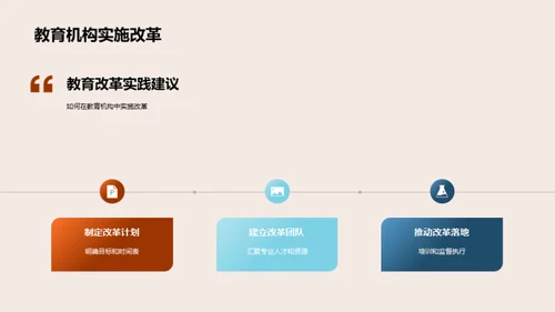 教育改革实践与展望