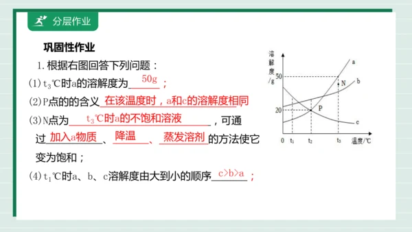 【高效备课】9.2.2溶解度 课件--人教版（2024）化学九下