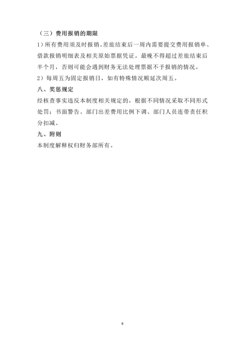 019出差费用管理制度.docx