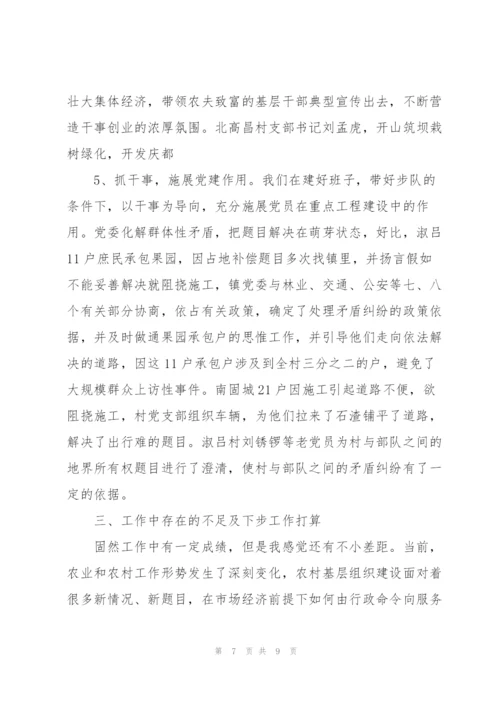 支部书记党建年度工作总结.docx