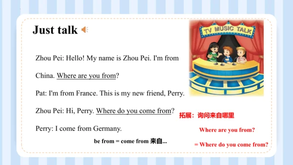Unit 1  We have new friends Lesson 3 - Lesson 4 课件