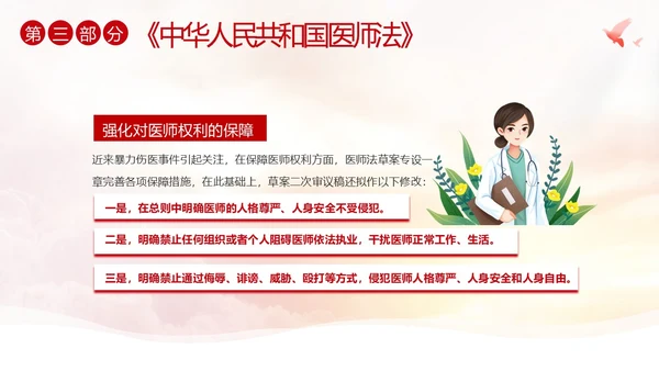 中国医师节第六个医师节勇担健康使命PPT课件