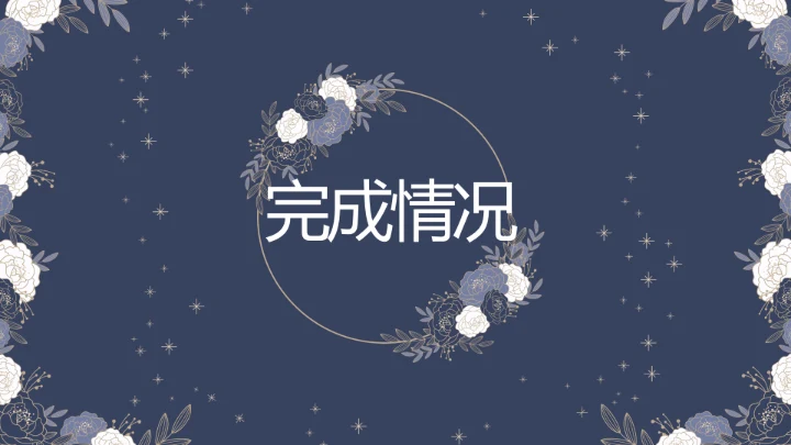 蓝色精美高端婚纱定制PPT动态模板