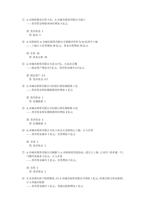 0010分钟看懂城投公司财务报表414.docx