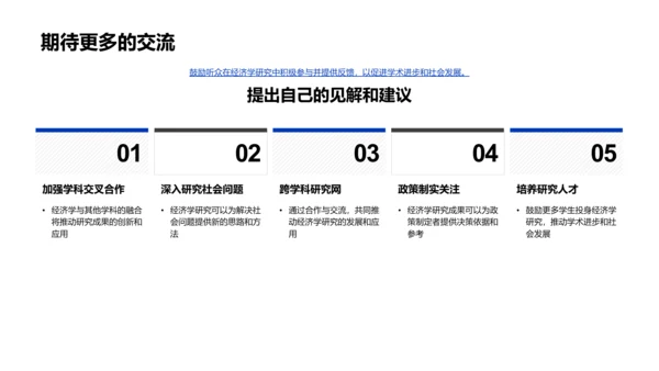 经济学答辩报告