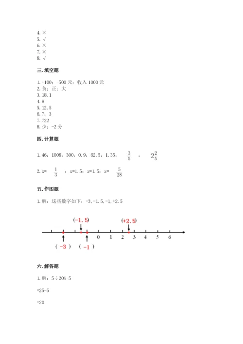 北京版六年级下册期末真题卷精品（典优）.docx