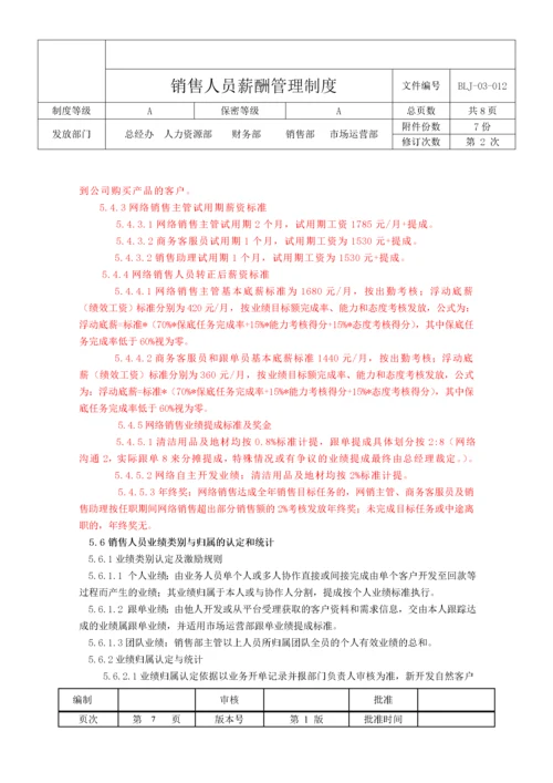 销售部薪酬与绩效管理制度.docx