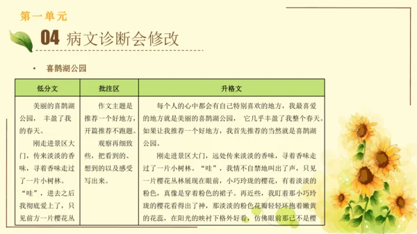 统编版语文四年级上册2024-2025学年度第一单元习作： 推荐一个好地方（课件）