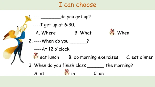Unit 1 My day 单元复习 课件(共44张PPT)