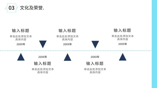 浅蓝都市高空景商务PPT模板