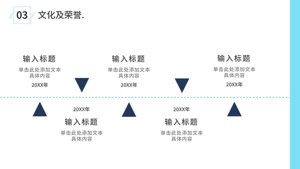 浅蓝都市高空景商务PPT模板