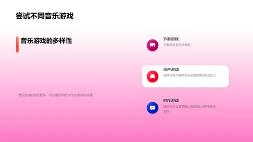 音乐游戏：启迪教育新视野