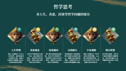 西游记读书分享通用PPT模板