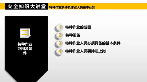 特种作业人员基本认知PPT模板