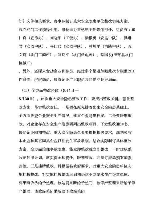 活动专项方案之重大安全隐患整改专项方案.docx