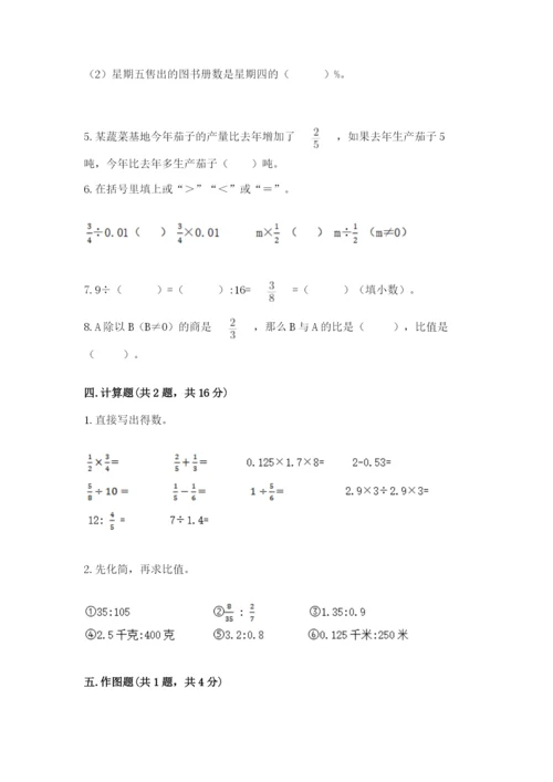 六年级上册数学期末测试卷（各地真题）word版.docx