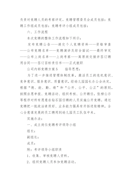 公司内部竞聘方案.docx