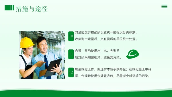 绿色施工知识培训PPT课件工程
