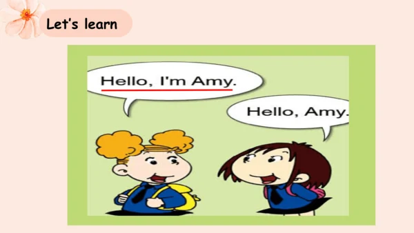 Module 1 Unit 1 I'm Sam 课件(共30张PPT)