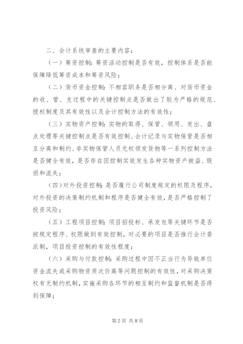 内部控制制度审计实施细则.docx