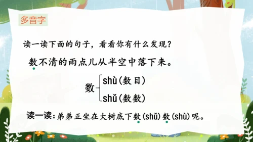 课文8《雨点儿》-（教学课件）