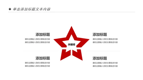 红色喜庆大气盛大开业典礼PPT模板
