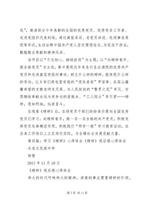 学习新时代铁路榜样心得体会[共五篇].docx