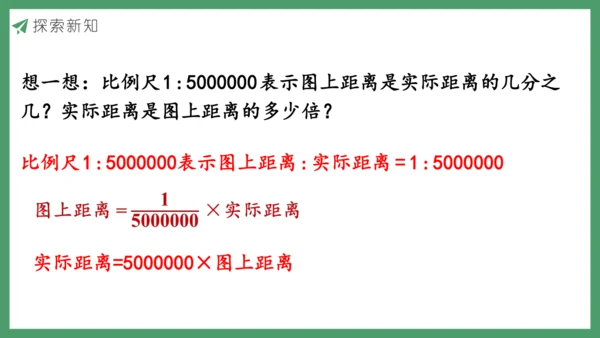 新人教版数学六年级下册4.3.1  比例尺（1）课件
