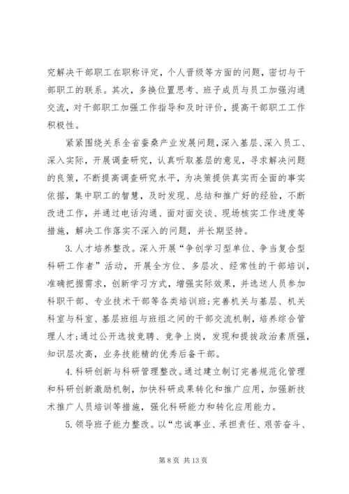 党的群众路线教育实践活动四风问题整改材料.docx