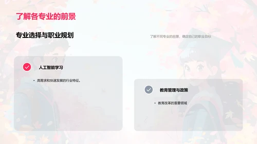硕士学位就业导向PPT模板