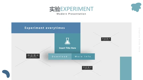 医学医疗科学实验研究科研宣传PPT模板