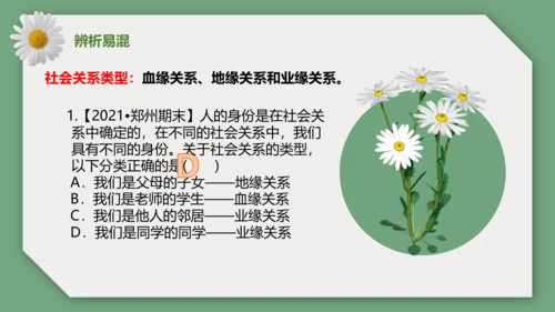 第一单元 走进社会生活 单元复习课件（40张PPT）