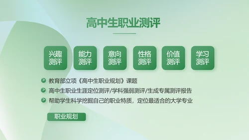绿色清新学校教育培训工作总结动态PPT