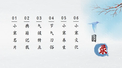 小寒通用PPT模板