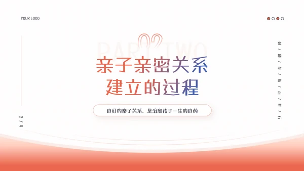 家庭教育亲子关系少儿情感教育PPT模板