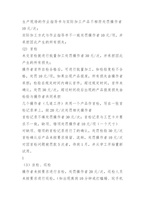 产品质量管理奖惩制度.docx