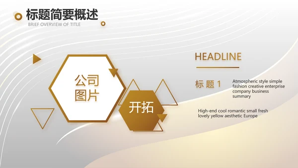 金色大气商业融资计划书PPT
