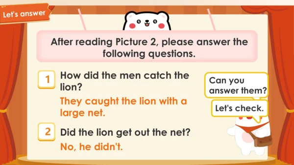 Unit 1 The lion and the mouse Period1（课件(共49张PPT)