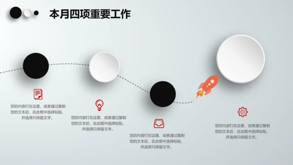 季度半年月度工作总结汇报述职报告PPT