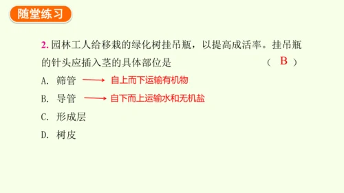 3.2.1水的利用与散失-七年级生物下学期同步精品课件（2024人教版）(共32张PPT)