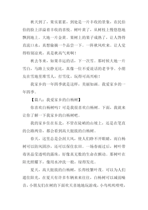 我爱家乡的作文500字.docx