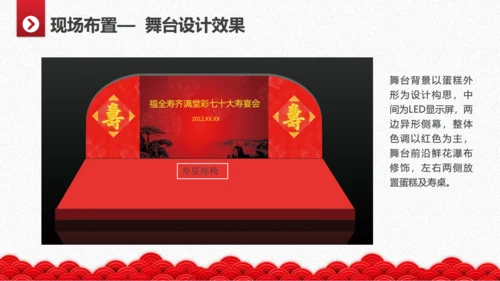 寿宴仪式生日宴策划方案通用PPT模板