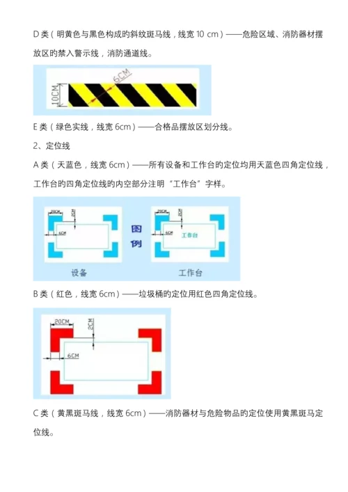 六S目视化管理标准.docx