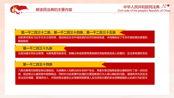 中国首部民法典解读PPT模板